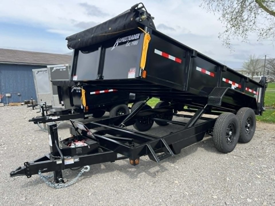 New 2026 Homesteader Trailer 714HX Dump Trailer
