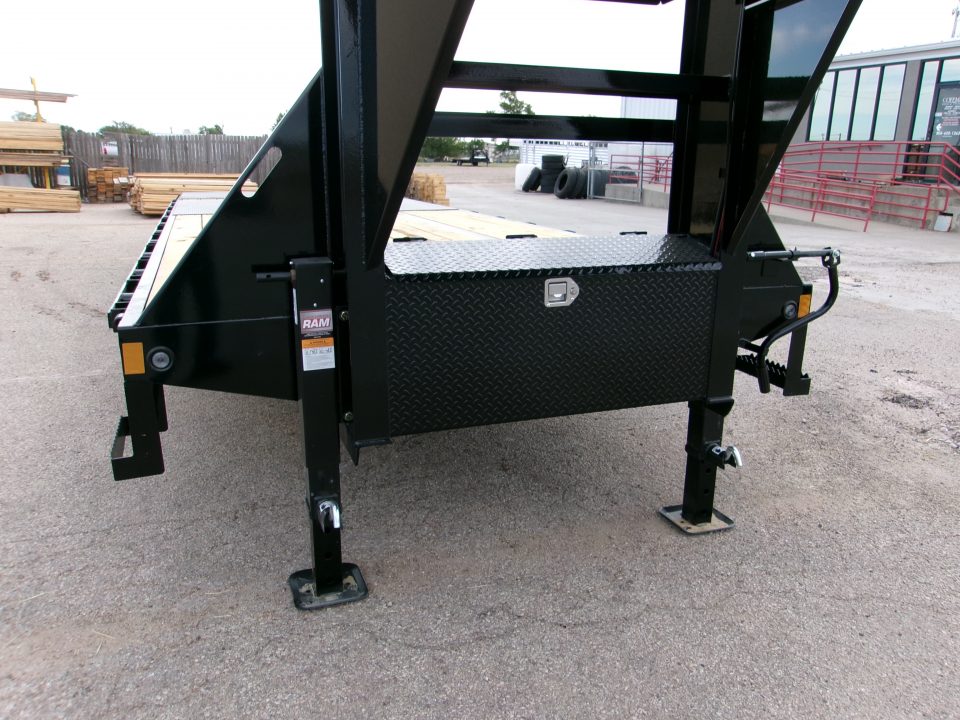 New 2027 Load Trail 102x28 GN Flatbed w/ Max Ramps 24k