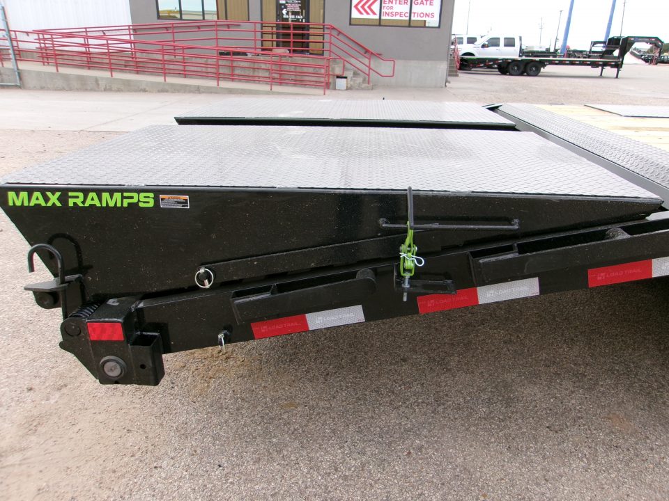 New 2027 Load Trail 102x28 GN Flatbed w/ Max Ramps 24k