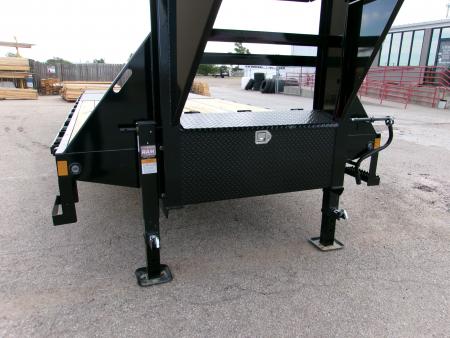 New 2027 Load Trail 102x28 GN Flatbed w/ Max Ramps 24k