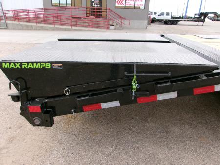 New 2027 Load Trail 102x28 GN Flatbed w/ Max Ramps 24k