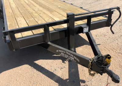 New 2026 Road Boss 83" x 24' Heavy Duty Car Hauler w/ Stand Up Ramps Equipment Trailer