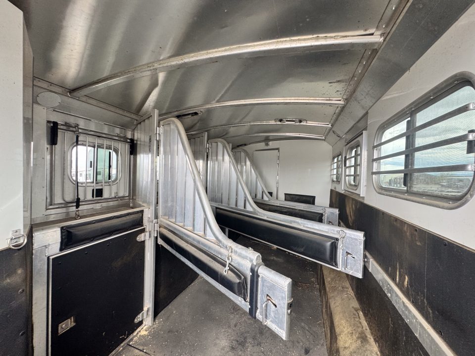 2007 5×12 Horse Livestock Trailer photo 5