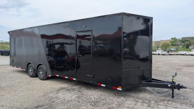 New 2026 Homesteader 8.5 x 28 HD SERIES Intrepid Car Hauler w/ Ramp (14K GVW)
