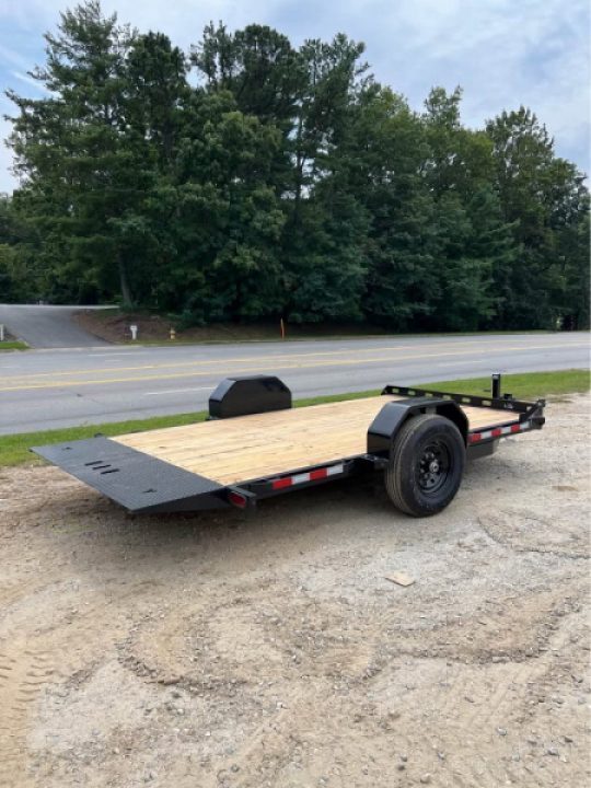 New 2026 Iron Bull TSB8012071 Tilt Trailer / 7X12 / 1-7,000# ELECTRIC BRAKE AXLE / TORSION SUSPENSION / PT WOOD FLOOR / 11 DEGREE LOAD ANGLE