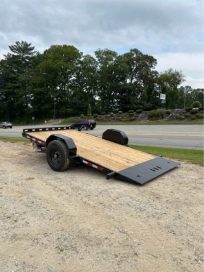 New 2026 Iron Bull TSB8012071 Tilt Trailer / 7X12 / 1-7,000# ELECTRIC BRAKE AXLE / TORSION SUSPENSION / PT WOOD FLOOR / 11 DEGREE LOAD ANGLE