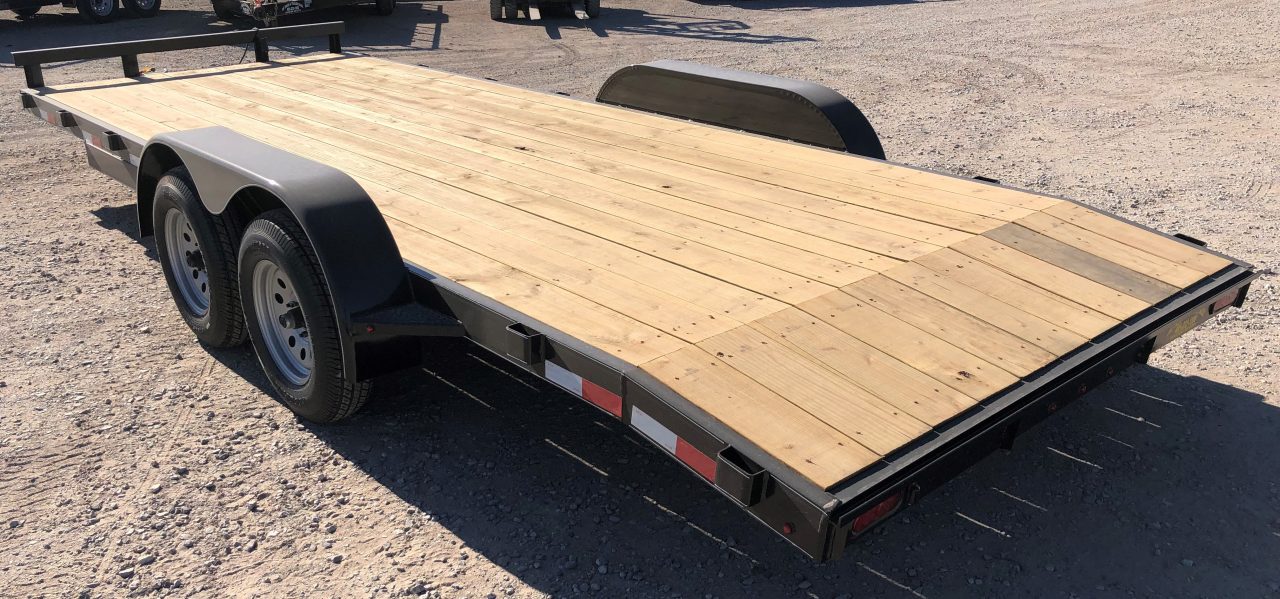 New 2026 Road Boss 83"x20' 3500# Wood Floor Car Hauler