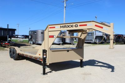 New 2026 MAXX-D G6X 102 x24' Gooseneck Equipment Tilt Trailer