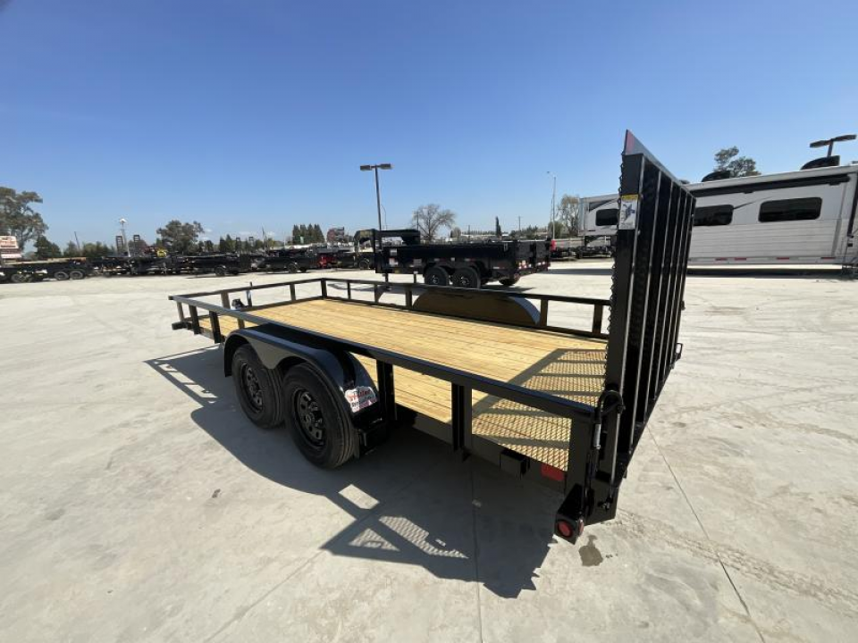New 2026 Big Tex Trailers 70PI-16R1A-4P-BRK2 7FT X 16FT 7K GVW Utility Trailer