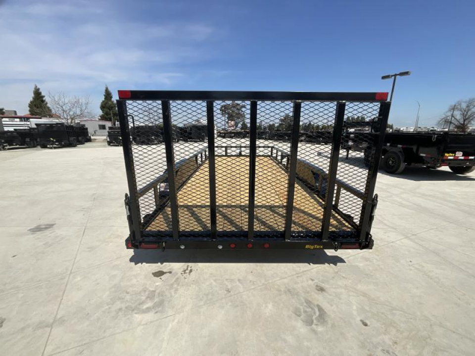 New 2026 Big Tex Trailers 70PI-16R1A-4P-BRK2 7FT X 16FT 7K GVW Utility Trailer