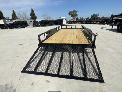 New 2026 Big Tex Trailers 70PI-16R1A-4P-BRK2 7FT X 16FT 7K GVW Utility Trailer