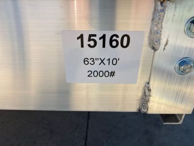 New 2027 Aluma 6310ESA-S-TG Utility Trailer
