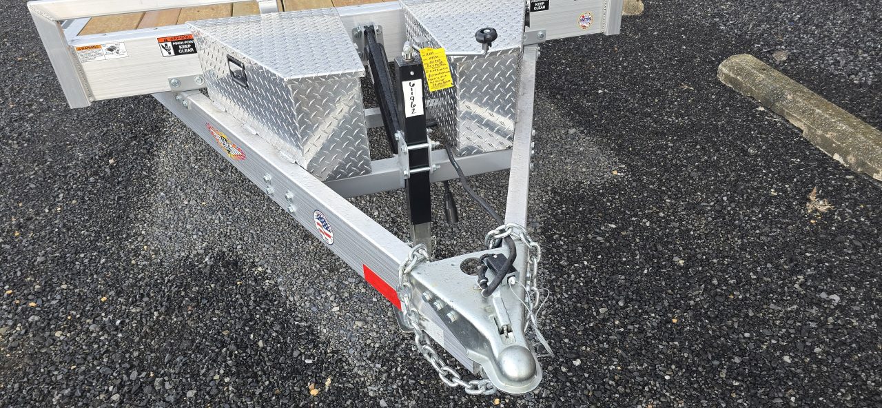 New 2026 H&H Trailers Aluminum Car Hauler / 82"x 22' / 9900 GVWR