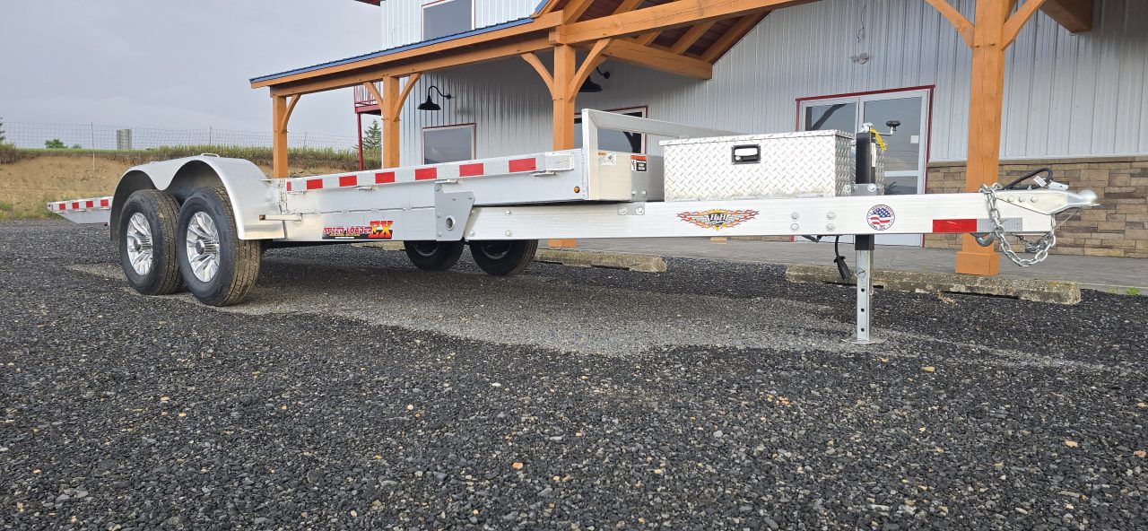 New 2026 H&H Trailers Aluminum Car Hauler / 82"x 22' / 9900 GVWR