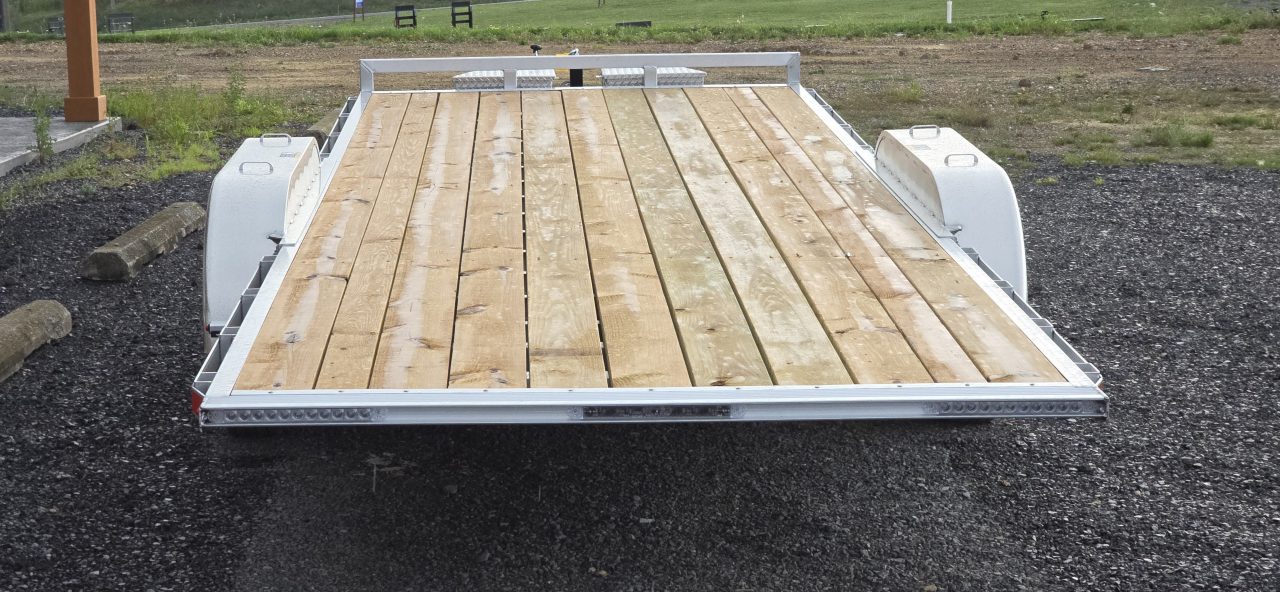 New 2026 H&H Trailers Aluminum Car Hauler / 82"x 22' / 9900 GVWR