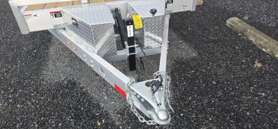New 2026 H&H Trailers Aluminum Car Hauler / 82"x 22' / 9900 GVWR