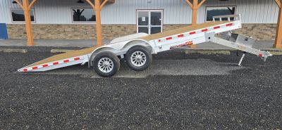 New 2026 H&H Trailers Aluminum Car Hauler / 82"x 22' / 9900 GVWR