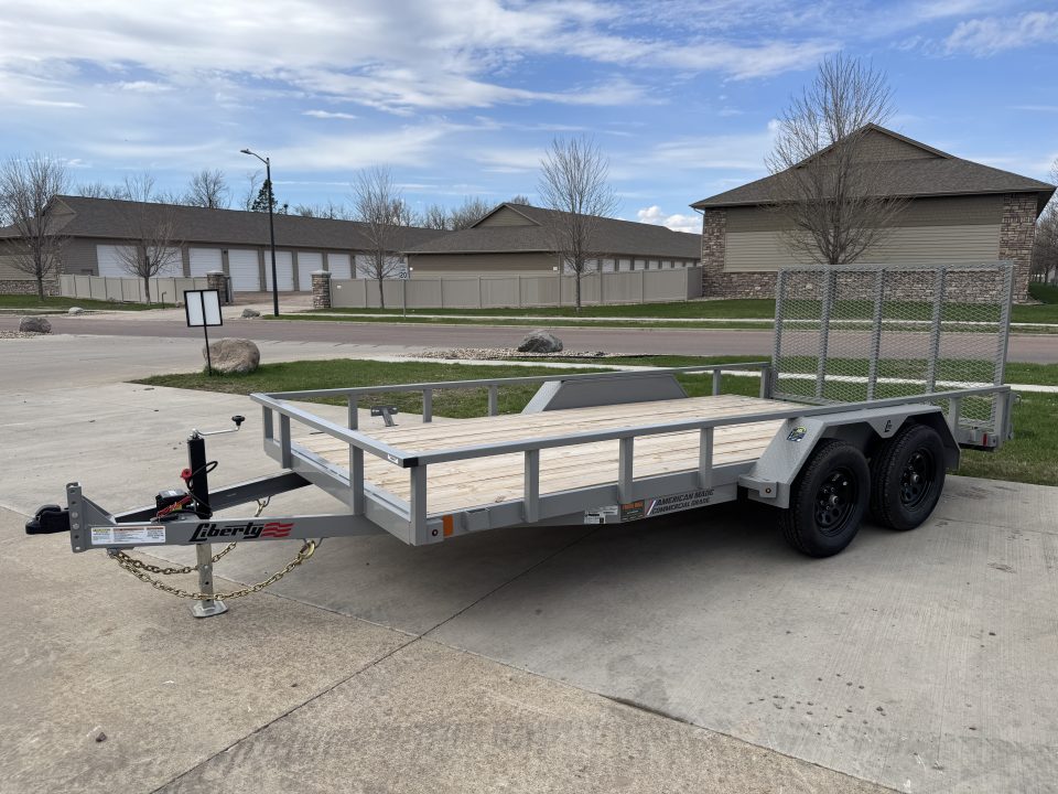 New 2026 Liberty lu7K83X14 Utility Trailer
