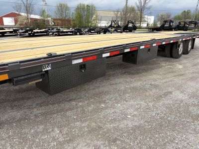 New 2026 Diamond C Trailers FMAX210L35X102HDT (102" x 35') 25K Hydraulic Dovetail Flatbed Trailer
