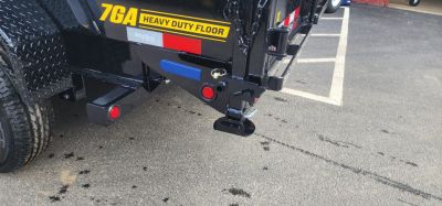 New 7 x 16 Big Tex Low Pro 14TD 4' High Sides Telescopic Dump Trailer 15.4K****7 Gauge Floor