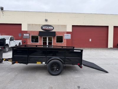 New 5 x 10 Big Tex 24" Steel Sides Utility 3k