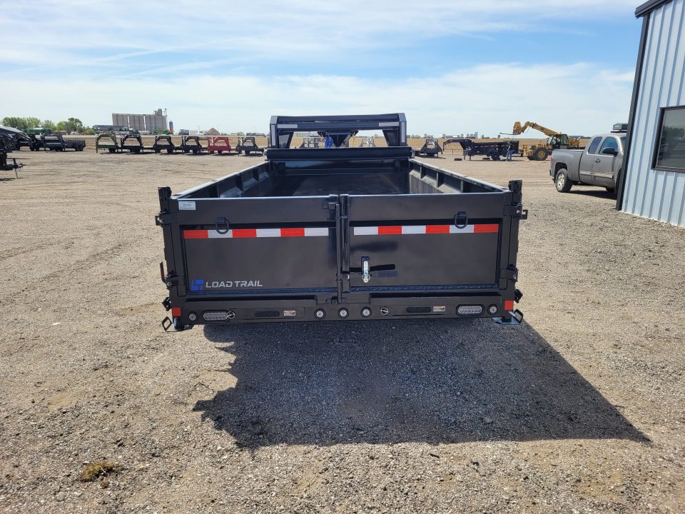 New 2026 Load Trail 83"x16' Gooseneck Dump Trailer W/2' Sides