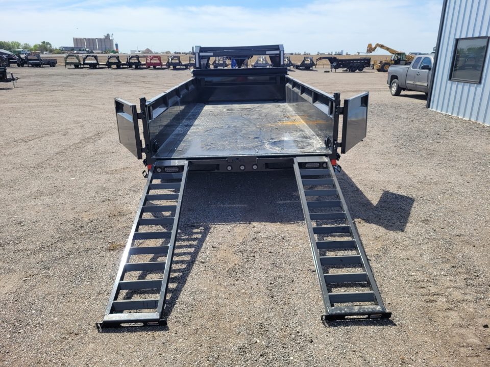 New 2026 Load Trail 83"x16' Gooseneck Dump Trailer W/2' Sides