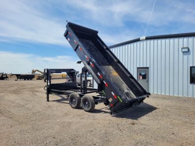 New 2026 Load Trail 83"x16' Gooseneck Dump Trailer W/2' Sides