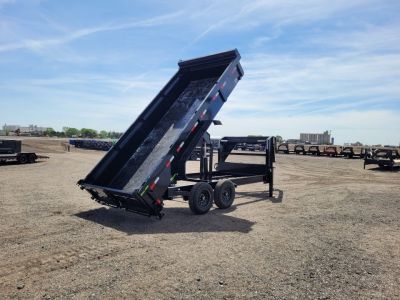 New 2026 Load Trail 83"x16' Gooseneck Dump Trailer W/2' Sides