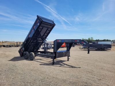 New 2026 Load Trail 83"x16' Gooseneck Dump Trailer W/2' Sides