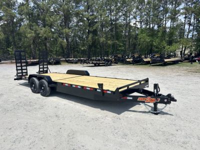 New 2027 Down 2 Earth Trailers 82x24 Equipment Trailer, 8K Axles, #12,211 lbs Payload