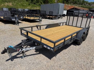 New 2026 Lamar Trailers 83x16 7k Utility Trailer