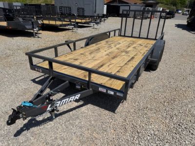 New 2026 Lamar Trailers 83x18 7k Utility Trailer