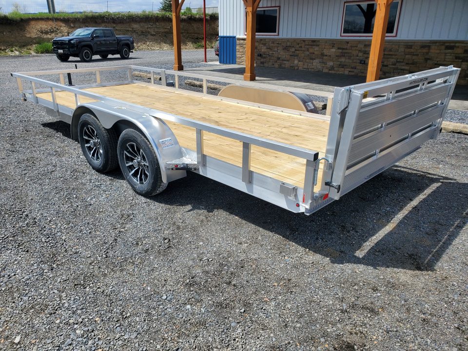 New 2026 H&H Trailers Utility Trailer Aluminum / 82"x18' / 7000 GVWR