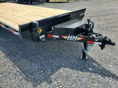 New 2026 H&H Trailers Deckover Trailer / 102"X 24'+4' / Dove Tail / 14000 GVWR