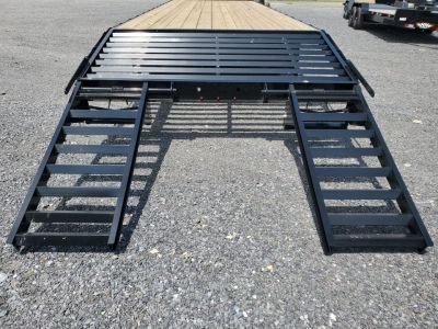 New 2026 H&H Trailers Deckover Trailer / 102"X 24'+4' / Dove Tail / 14000 GVWR