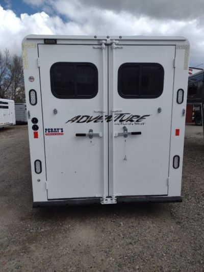 New 2027 Trails West Adventure 3 Horse Trailer