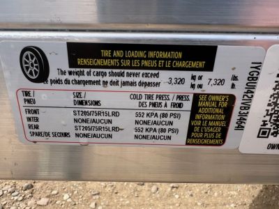 New 2027 Aluma 14' Aluminum 8014TA Utility Trailer