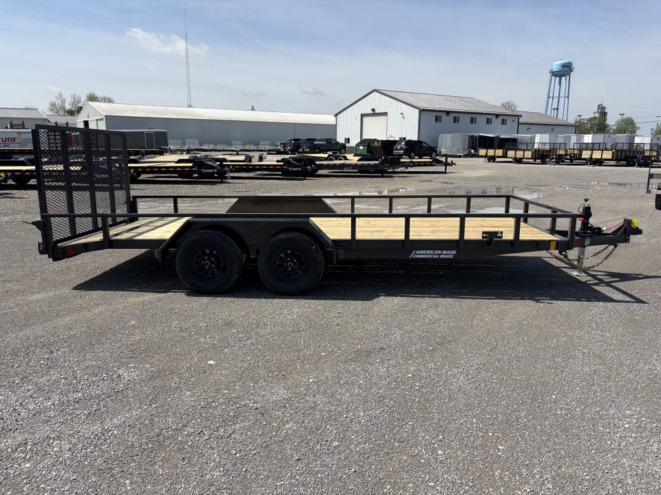 New 2026 Liberty LU7K83X16+2C4 (83" X 16' + 2') 7K Utility Trailer
