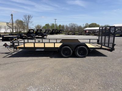 New 2026 Liberty LU7K83X16+2C4 (83" X 16' + 2') 7K Utility Trailer