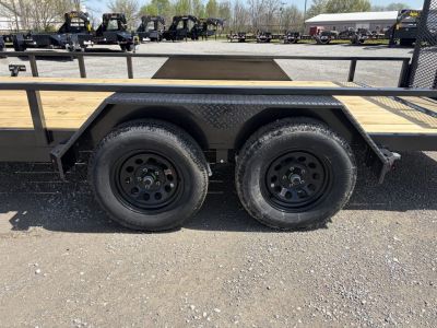 New 2026 Liberty LU7K83X16+2C4 (83" X 16' + 2') 7K Utility Trailer