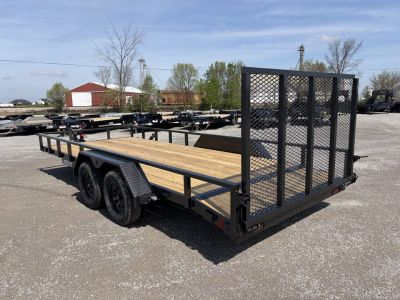 New 2026 Liberty LU7K83X16+2C4 (83" X 16' + 2') 7K Utility Trailer