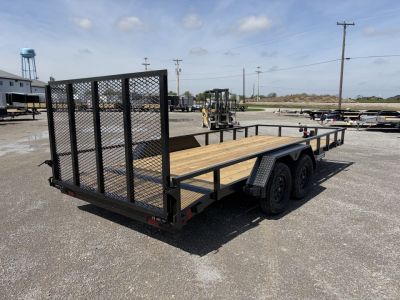 New 2026 Liberty LU7K83X16+2C4 (83" X 16' + 2') 7K Utility Trailer