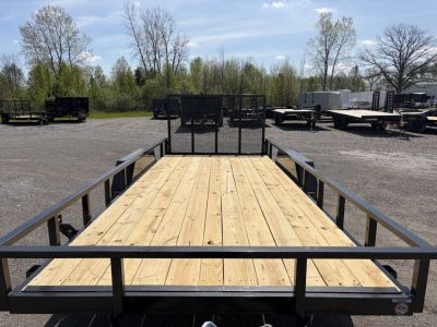 New 2026 Liberty LU7K83X16+2C4 (83" X 16' + 2') 7K Utility Trailer