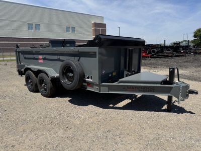 New 2026 Watchdog Trailers PT-14TA8 Dump Trailer
