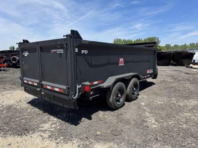 New 2026 Watchdog Trailers PF-16TA8 Dump Trailer