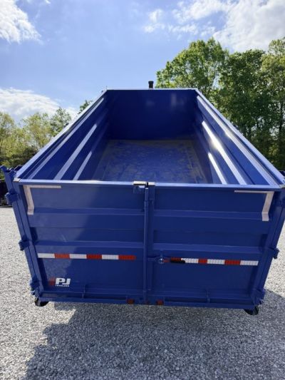New 2026 PJ Trailers 7X16 (4FT WALL) DUMP TRAILER 16K GVWR Dump Trailer