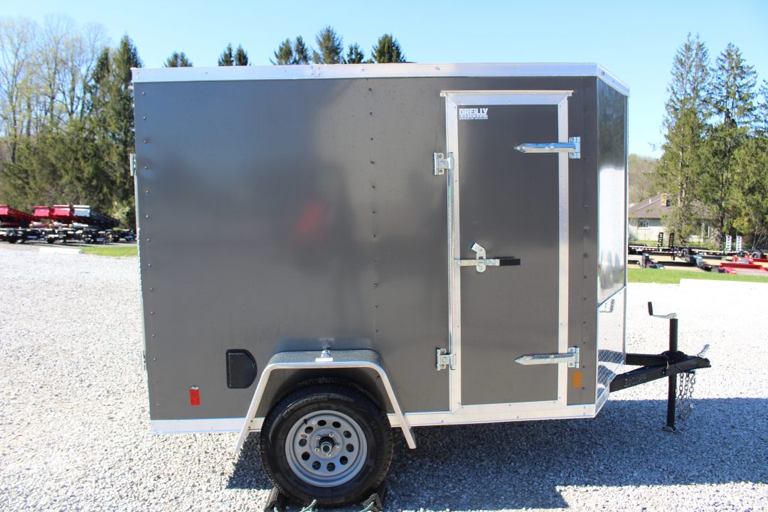 New 2026 Darkhorse Cargo DHW 5' x 8' Enclosed Trailer - Rear Ramp Door - 6' Interior Height - 2990# GVW