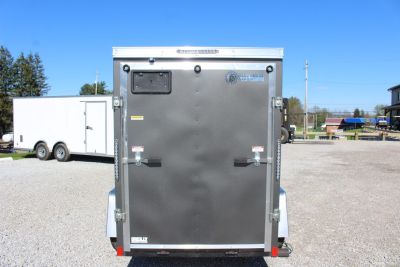 New 2026 Darkhorse Cargo DHW 5' x 8' Enclosed Trailer - Rear Ramp Door - 6' Interior Height - 2990# GVW