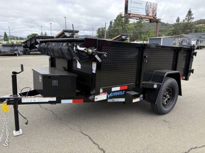 New SALE!!! MINI DUMP 2026 VERSATILE SINGLE AXLE PTM58SA 5X8 3500# AXLE